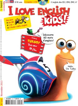 couverture I Love English for Kids n 144 - novembre 2013