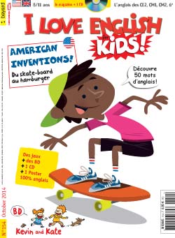 couverture I Love English for Kids n 154 - octobre 2014