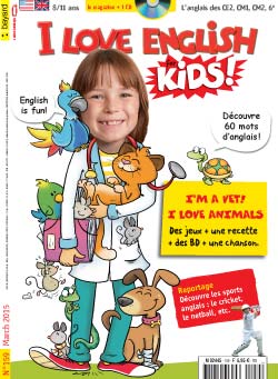 couverture I Love English for Kids n 159 - mars 2015