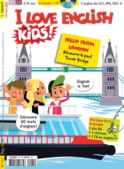 couverture I Love English for Kids n 161 - mai 2015