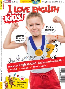 couverture I Love English for Kids n 164 - septembre 2015