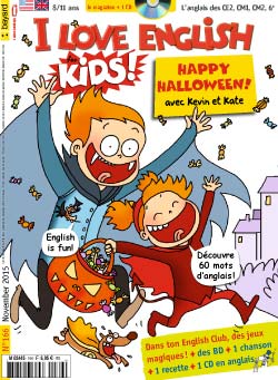 couverture I Love English for Kids n 166 - novembre 2015