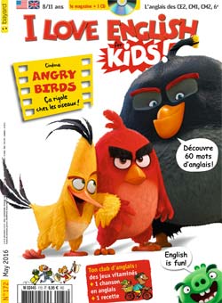 couverture I Love English for Kids n 172 - mai 2016