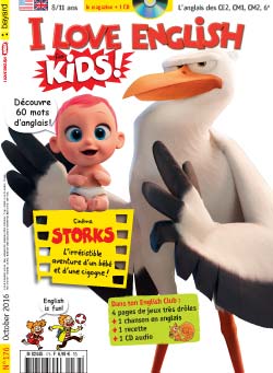 couverture I Love English for Kids n 176 - octobre 2016