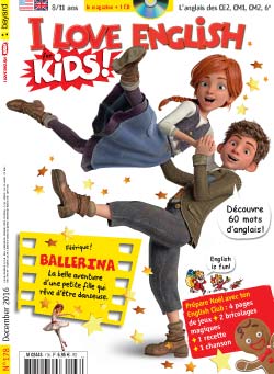 couverture I Love English for Kids n 178 - décembre 2016