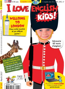 couverture I Love English for Kids n 181 - mars 2017