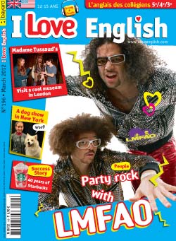 couverture I Love English n196 - mars 2012