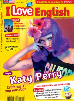 couverture I Love English n200 - septembre 2012