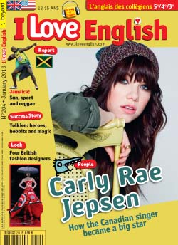 couverture I Love English n204 - janvier 2013