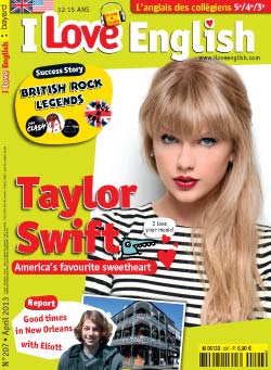 couverture I Love English n207 - avril 2013