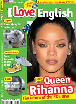 couverture I Love English n240 - mai 2016