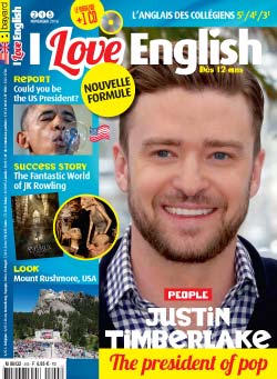 couverture I Love English n245 - novembre 2016