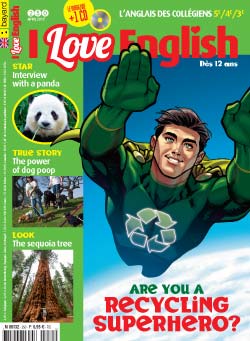 couverture I Love English n250 - avril 2017