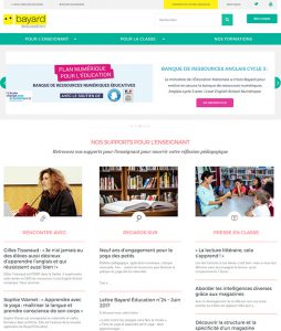Pour les enseignants : Bayard Education