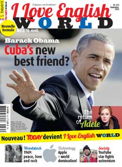 couverture de I Love English World n°275 - septembre 2015