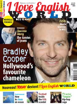 couverture de I Love English World n°276 - octobre 2015