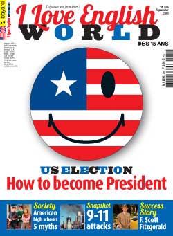 couverture de I Love English World n°286 - septembre 2016