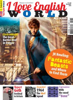 couverture de I Love English World n°288 - novembre 2016