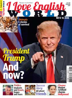 couverture de I Love English World n°290 - janvier 2017