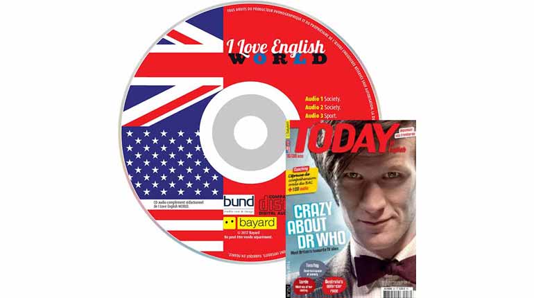 couverture Today in English n°257, janvier 2015, avec CD audio