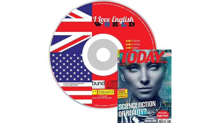 couverture Today in English n°268, janvier 2015, avec CD audio