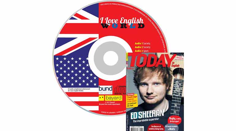 couverture Today in English n°269, février 2015, avec CD audio