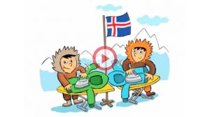 Vidéo Tongue Twister Inuits iron anoraks in Iceland