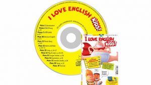 couverture I Love English for Kids n°187, octobre 2017, avec CD audio