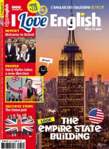 couverture I Love English n254 - septembre 2017