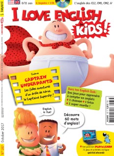 couverture I Love English for Kids n 187 - octobre 2017