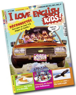 Couverture du magazine I Love English for Kids n°221, novembre 2020