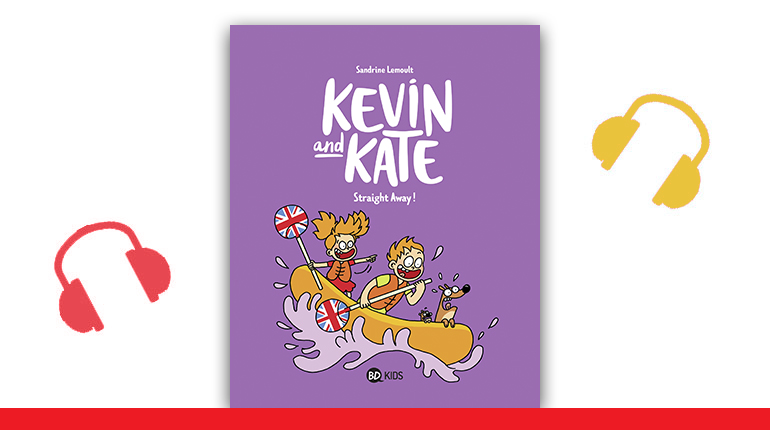 Couverture de la BD Kevin and Kate, tome 5, “Straight Away!”