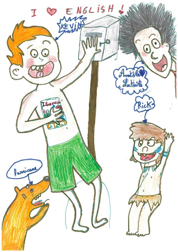 Concours de dessin I Love English for Kids “Dessine ton héros préféré !”