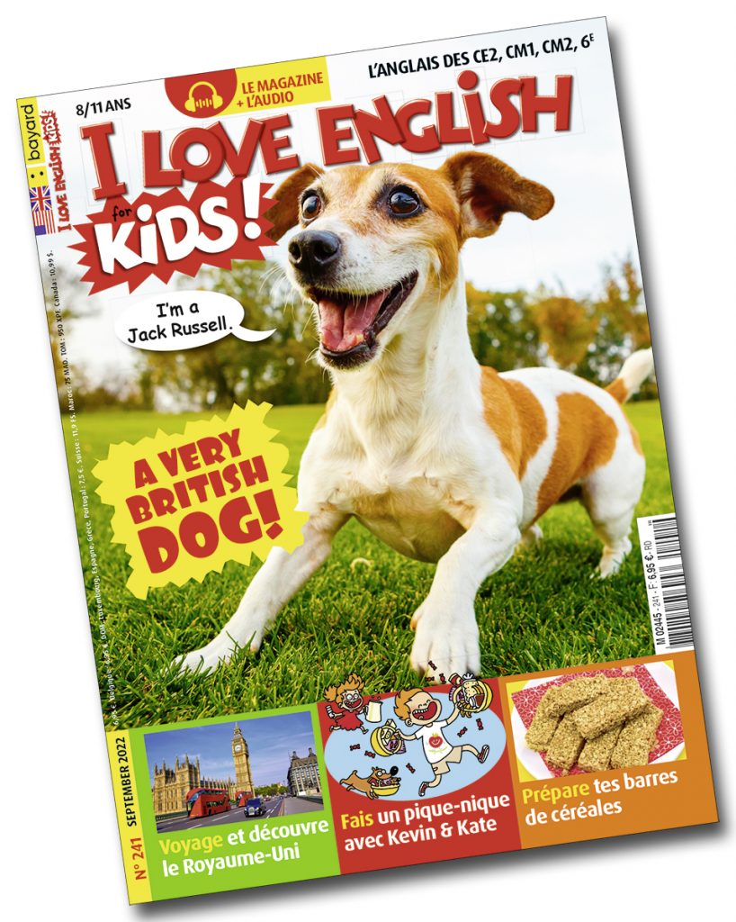 I Love English for Kids! n°241, septembre 2022.