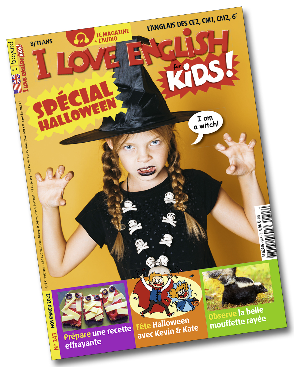 I Love English for Kids n°243 - Spécial Halloween