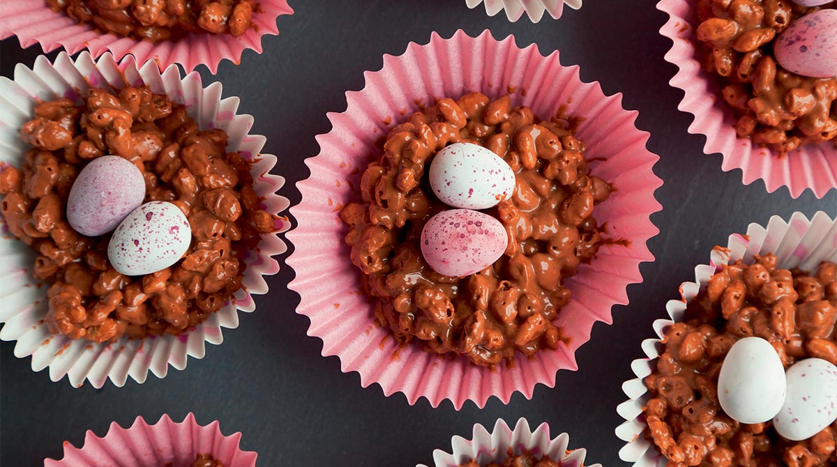 © Photo : Anita van den Broek/Shutterstock. Chocolate Easter nests, I Love English for Kids! n°248, avril 2023.