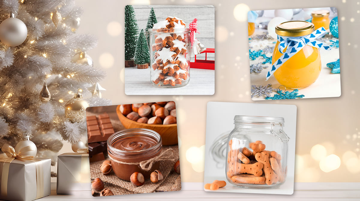 Make your Christmas gifts! 4 super recettes pour fabriquer soi-même des petits cadeaux sucrés - I Love English n°323, décembre 2023. Photo : TypeFairy/AdobeStock - Brad Pict/AdobeStock - TinasDreamworld/Shutterstock - Maria Shumova/Shutterstock - kobeza/Shutterstock - pets and foods/ShutterstocK.